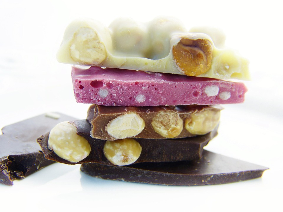 nut chocolate varieties